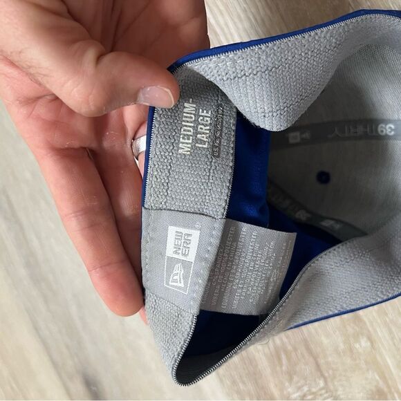 Chicago Cubs 39THIRTY Classic Chicago Cubs Blue Hat Medium Large - Picture 8 of 8